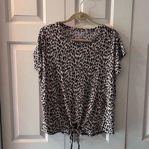 Loft Animal print top XL